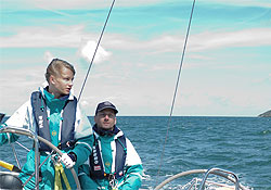 Segelyacht auf der Ostsee