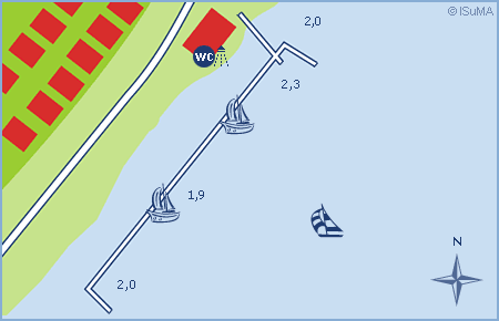 Yachthafen Zingst Halbinsel Fischland/Darß/Zingst