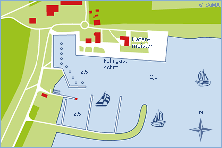 Yachthafen Kloster Insel Hiddensee