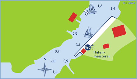 Yachthafen Baabe Insel Rügen