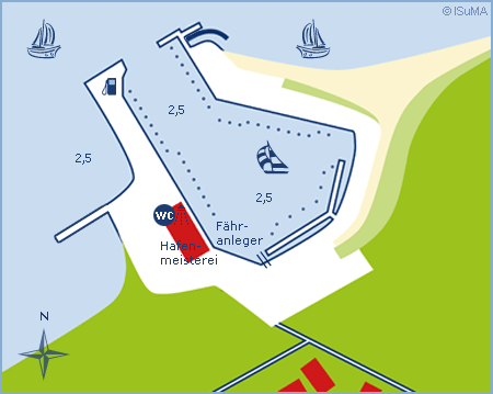 Yachthafen Vieregge Insel Rügen