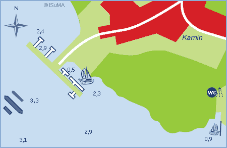 Yachthafen Karnin Insel Usedom Yachthafen Karnin Insel Usedom