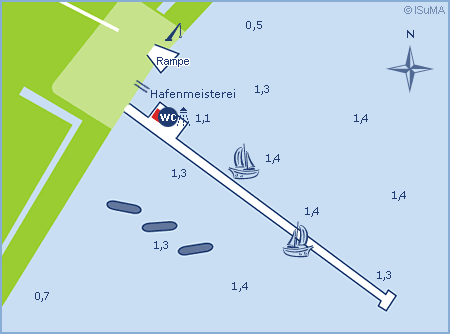 Yachthafen Netzelkow Insel Usedom