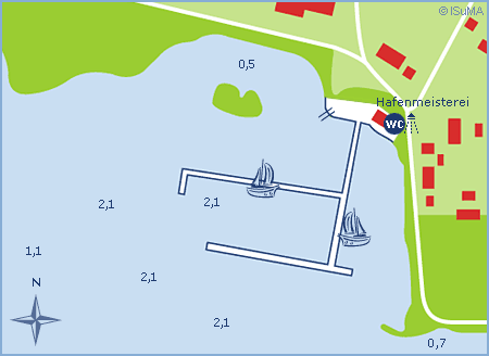 Yachthafen Ziemitz Insel Usedom