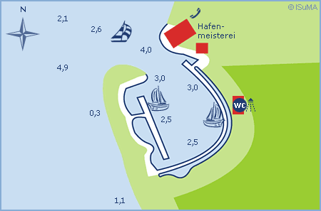 Yachthafen Rundhafen Neustadt Neustädter Bucht