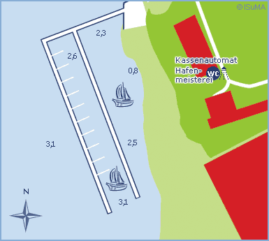 Yachthafen Gehlsdorf Nord - WIRO Hansestadt Rostock