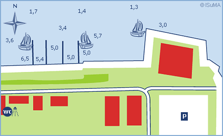 Yachthafen Stadthafen Ost Hansestadt Rostock