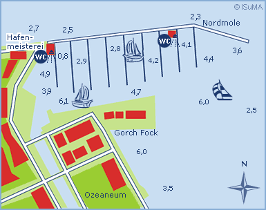 Yachthafen „Citymarina“ Hansestadt Stralsund