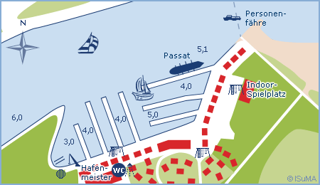 Yachthafen Passathafen Ostseeheilbad Travemünde